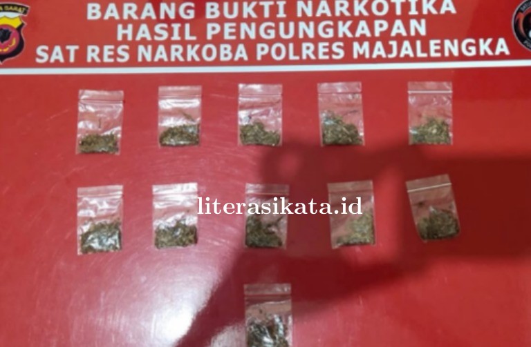 Satres Narkoba Polres Majalengka Gulung Satu Tersangka dan Gagalkan Peredaran Tembakau Sintetis